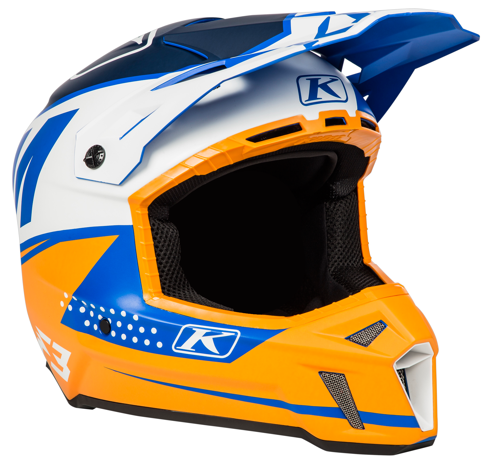 KLIM F3 Orange L Off-Road Moto Helmet